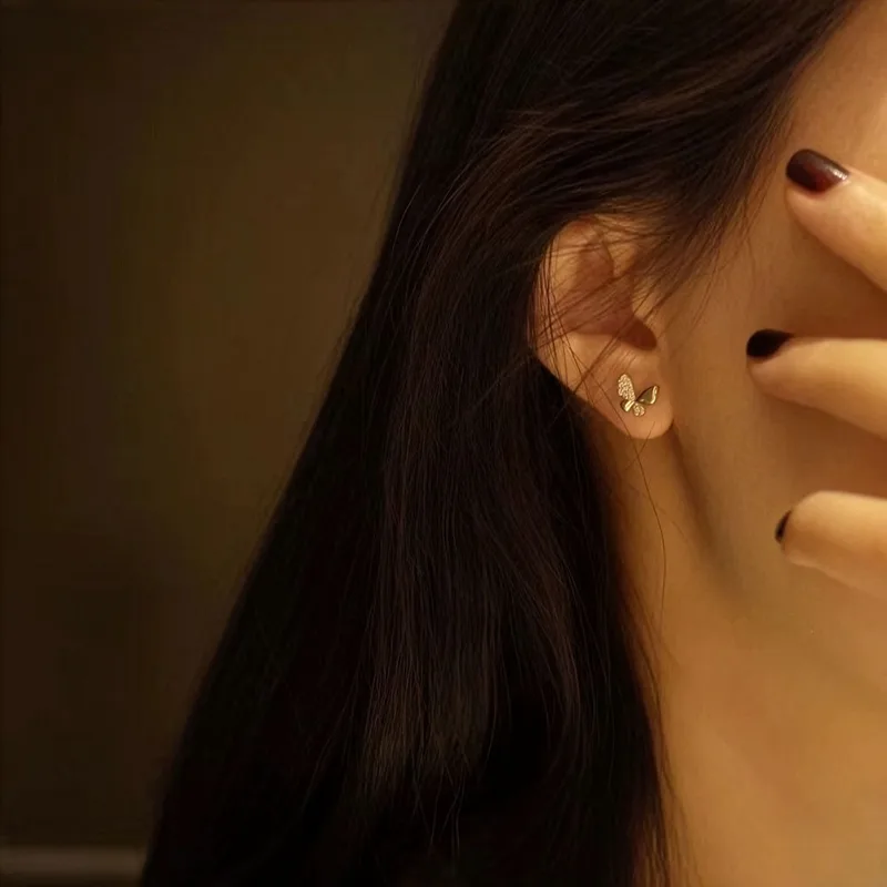 Butterfly Ear Studs 3