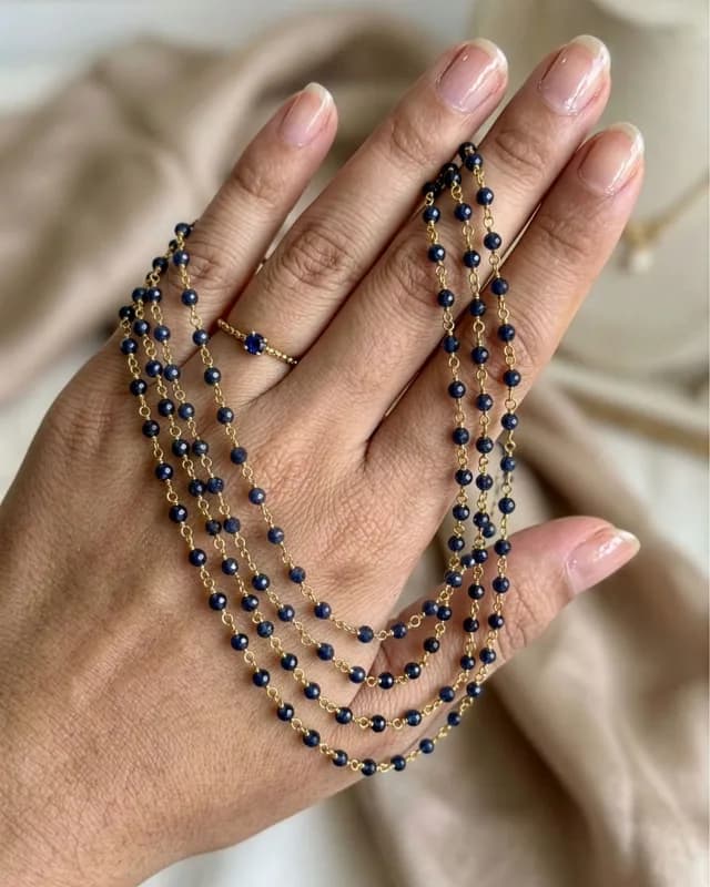 Regal Layers Crystal Mangalsutra Necklace 3