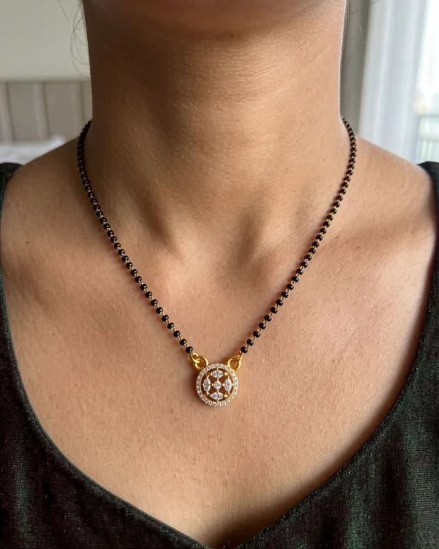 Nova Halo Mangalsutra Necklace 2