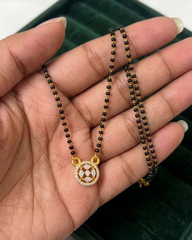 Nova Halo Mangalsutra Necklace 3