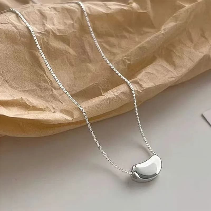 Jequirity Bean Pendant Necklace