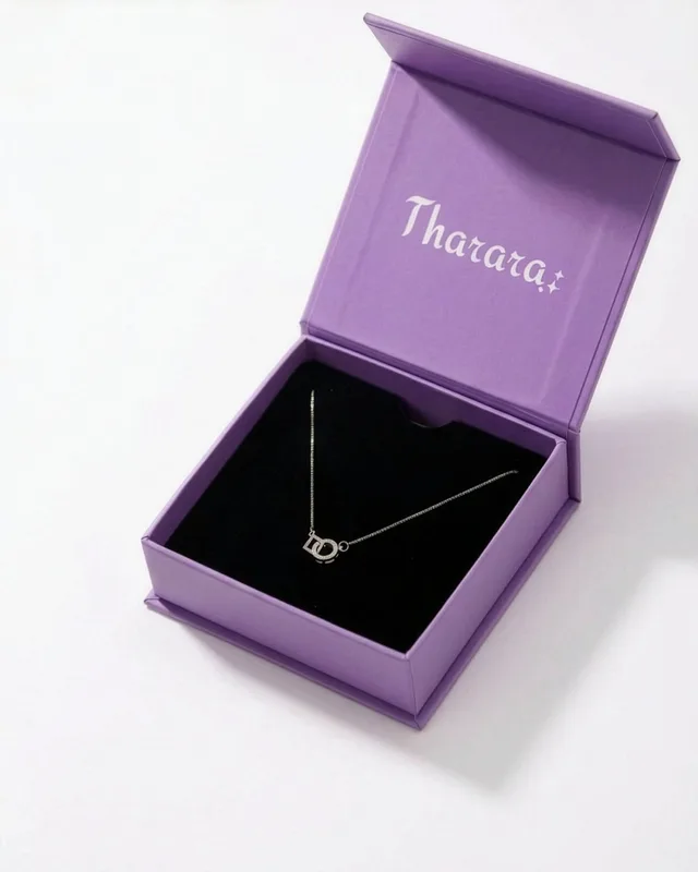 Zircon Geometric Pendant Necklace 6