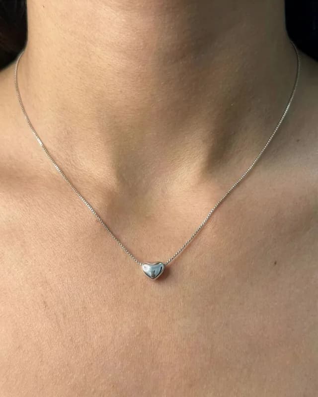 Heart Shape Pendant Necklace 4